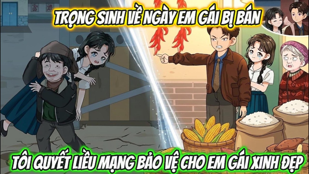 Trọng Sinh Về Ngày Em Gái Bị Bán, Tôi Quyết Liều Mạng Bù Đắp Cho Em Gái Xinh Đẹp | Coin Vietsub