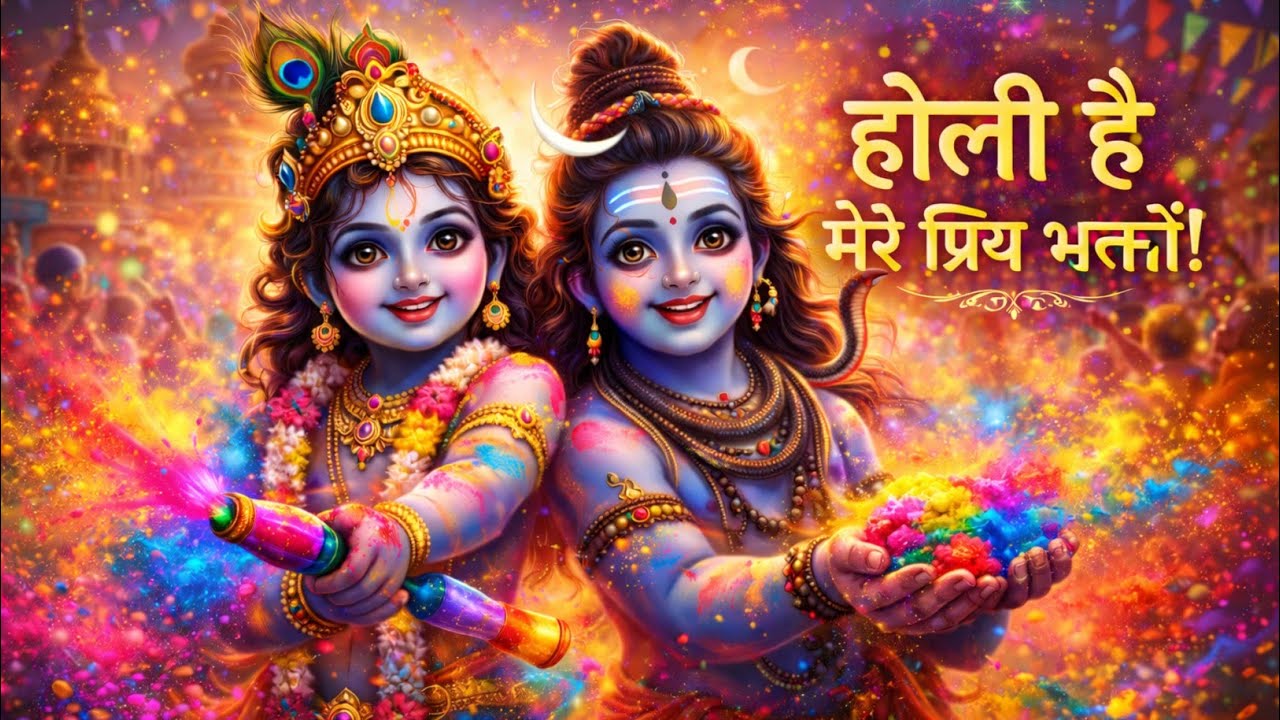 बोलो हर हर महादेव श्री हरि विष्णु | हरि हर की दिव्य होली 