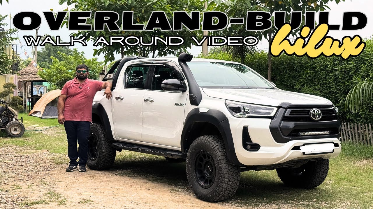 Overland Hilux Build--Finished Project Part 4 #hilux #toyota #overlanding #4x4