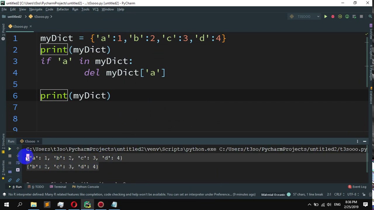 How to remove a key from a Python dictionary