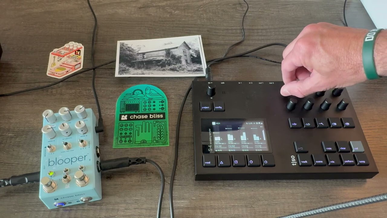 New song on Torso S-4 with Blooper