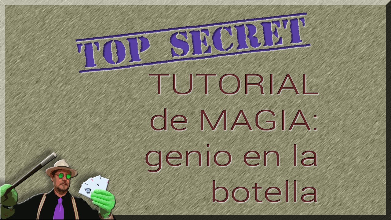 Genio Botella Explicacion