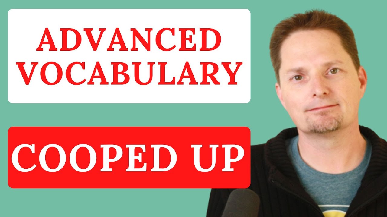 ADVANCED VOCABULARY / REAL-LIFE AMERICAN ENGLISH/COOPED UP/SNOWED IN/BLIZZARD/AMERICAN PRONUNCIATION