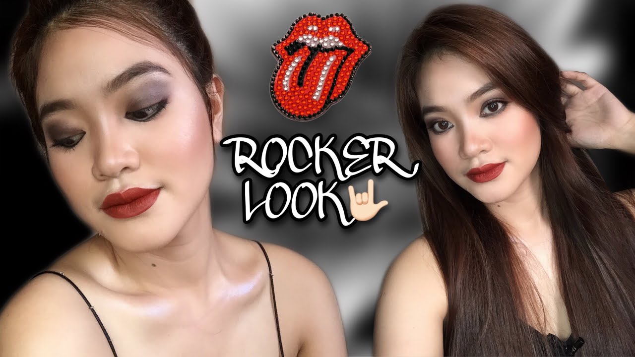 ROCKSTAR MAKEUP LOOK| Rock N' Roll!!