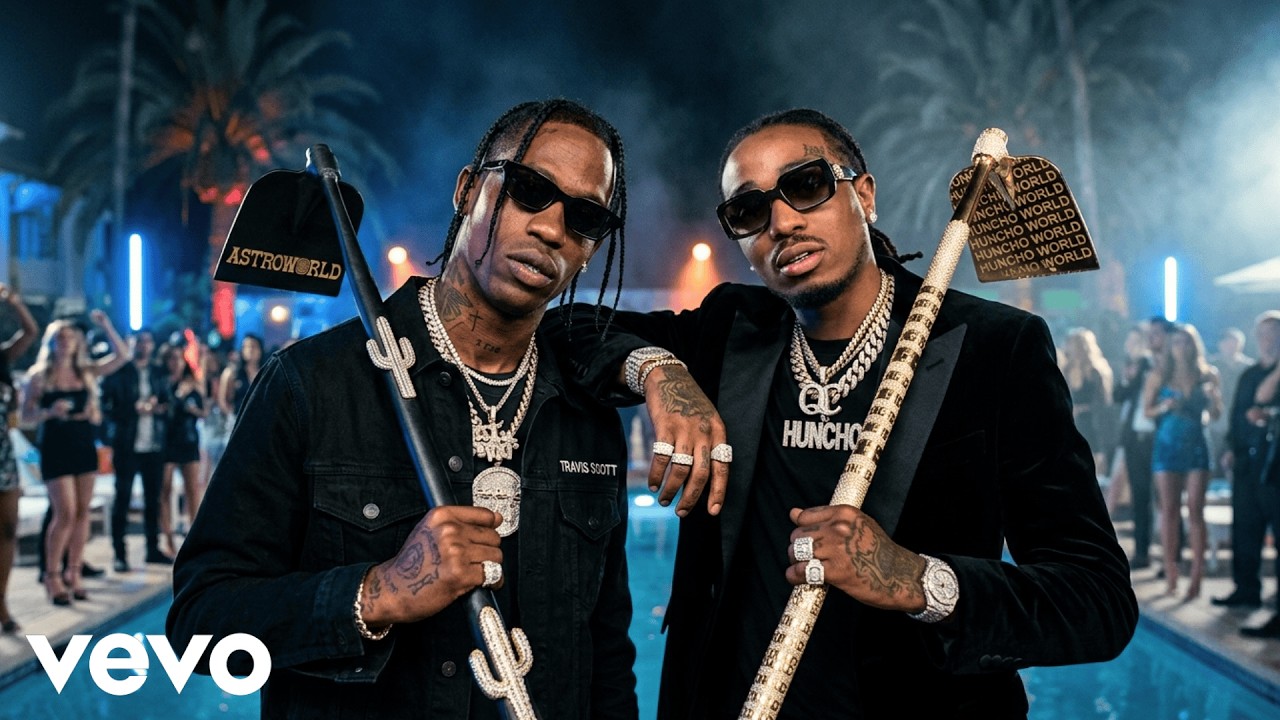 Travis Scott ft. Quavo - Damn Hoes (Music Video)