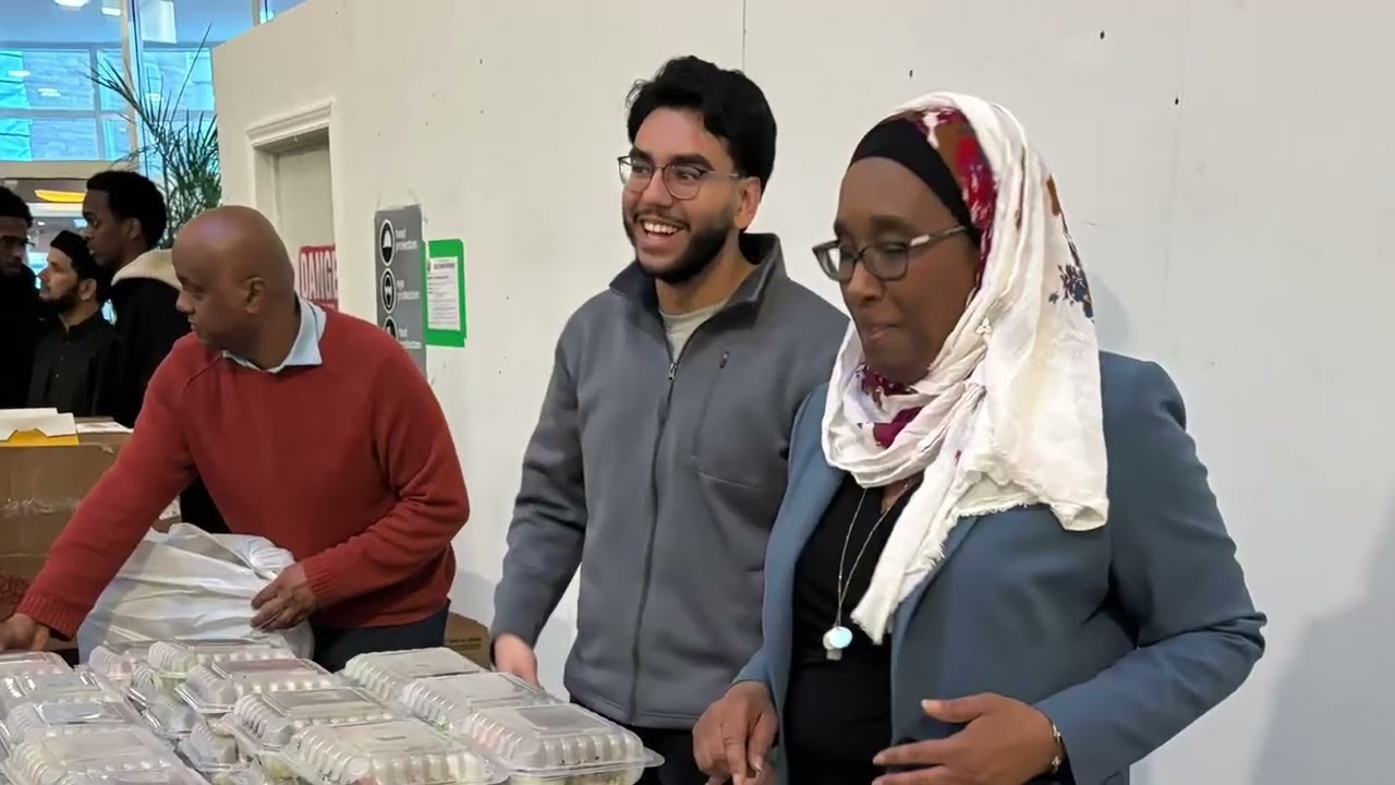 Grand “Iftar” … & Sign unveiling, Brampton 