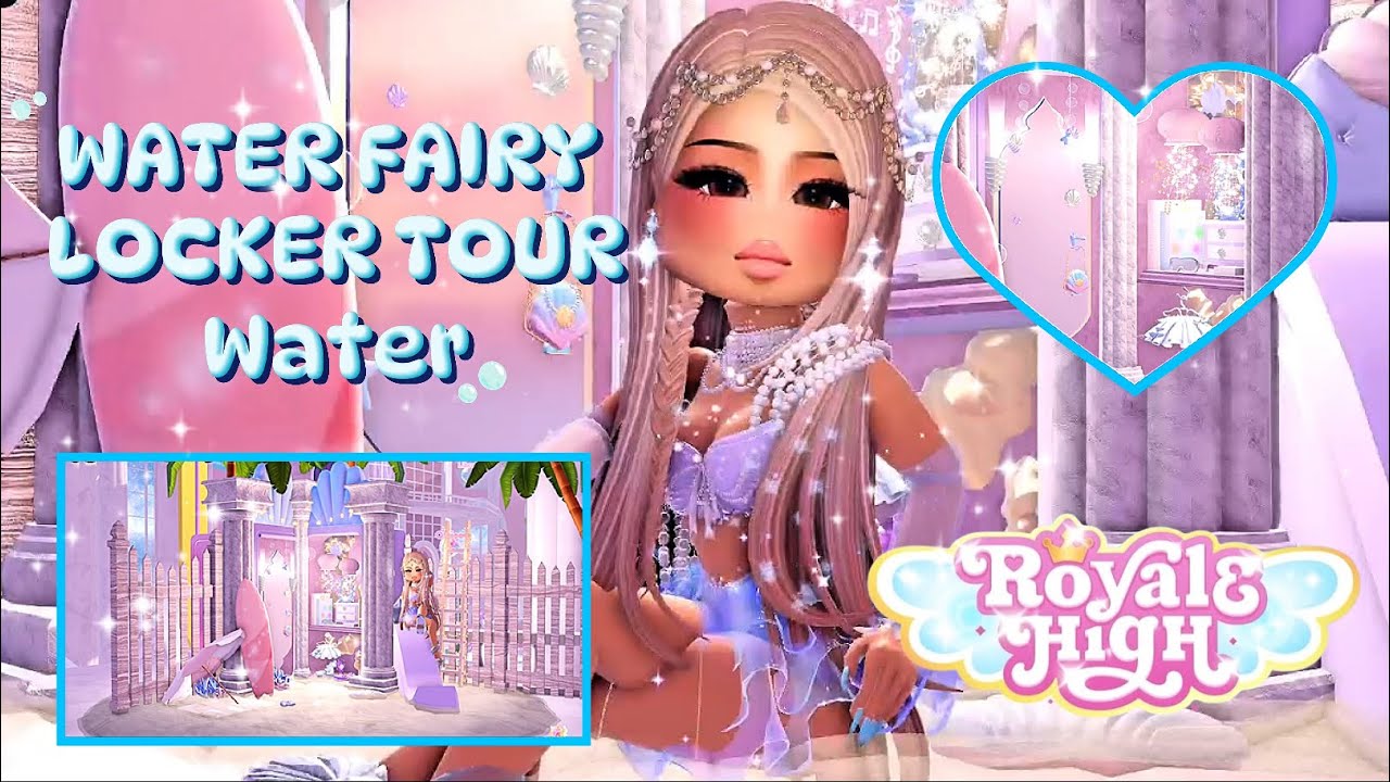 My summer water fairy locker 🫧😍☀️🩵 | ROYALE HIGH 