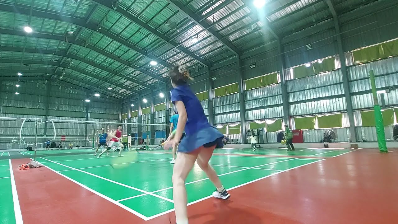 20260213豐盛羽球隊-Kelly與姊夫弟弟 VS 黃大哥與我