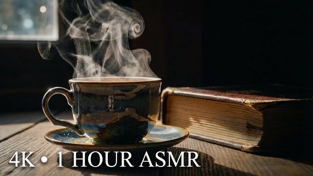 Morning Coffee ASMR ☕ Real Brewing Sounds for Focus, Study or Relaxing (1 Hour)