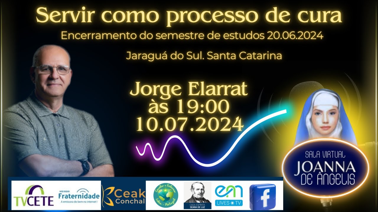 Servir como processo de cura🎤Jorge Elarrat