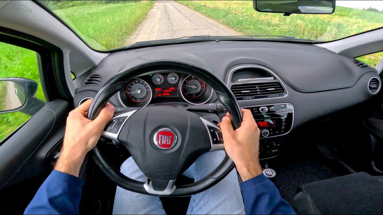 2017 Fiat Punto Multijet [1.3 - 95 HP] POV Test Drive 4K