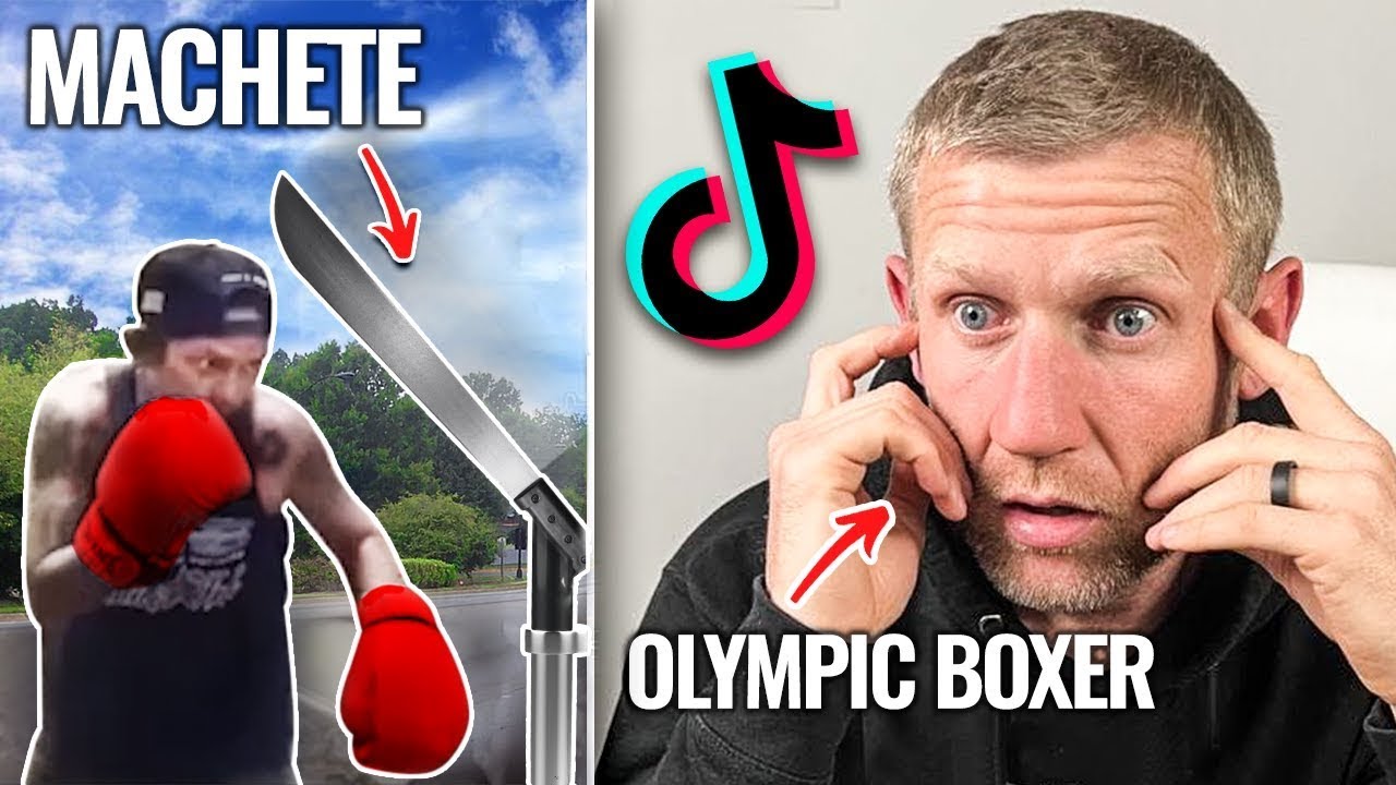 Olympic Boxer Reacts to Insane Boxing Videos!