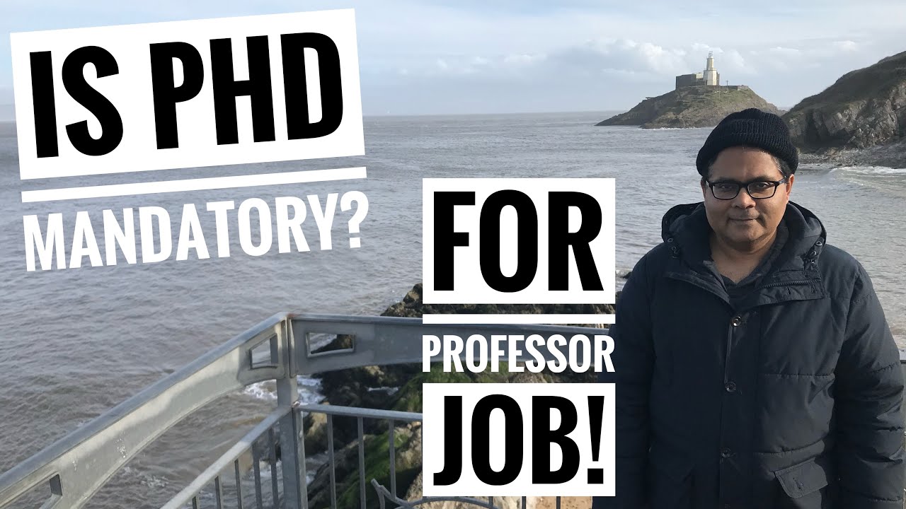 Is PhD mandatory for Assistant Professor job?