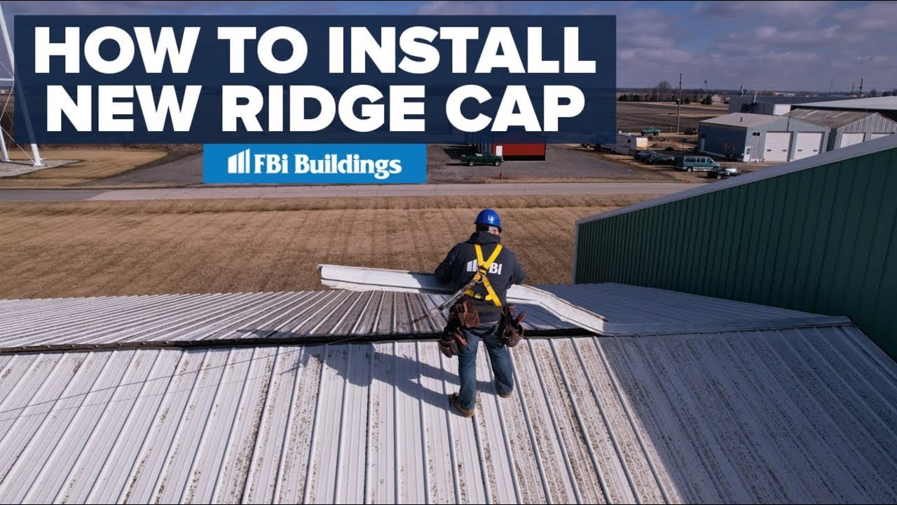 Stop Leaks: How to Install New Ridge Cap | Pole Barn Roofing Series Ep. 2
