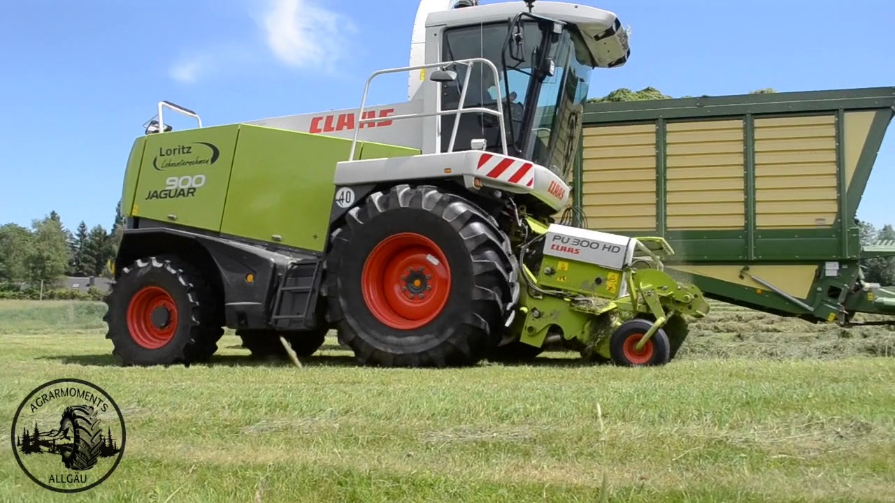 2. Schnitt 2017 | LU Loritz | Fendt 2x 926 | Claas Jaguar 900 | Krone TX