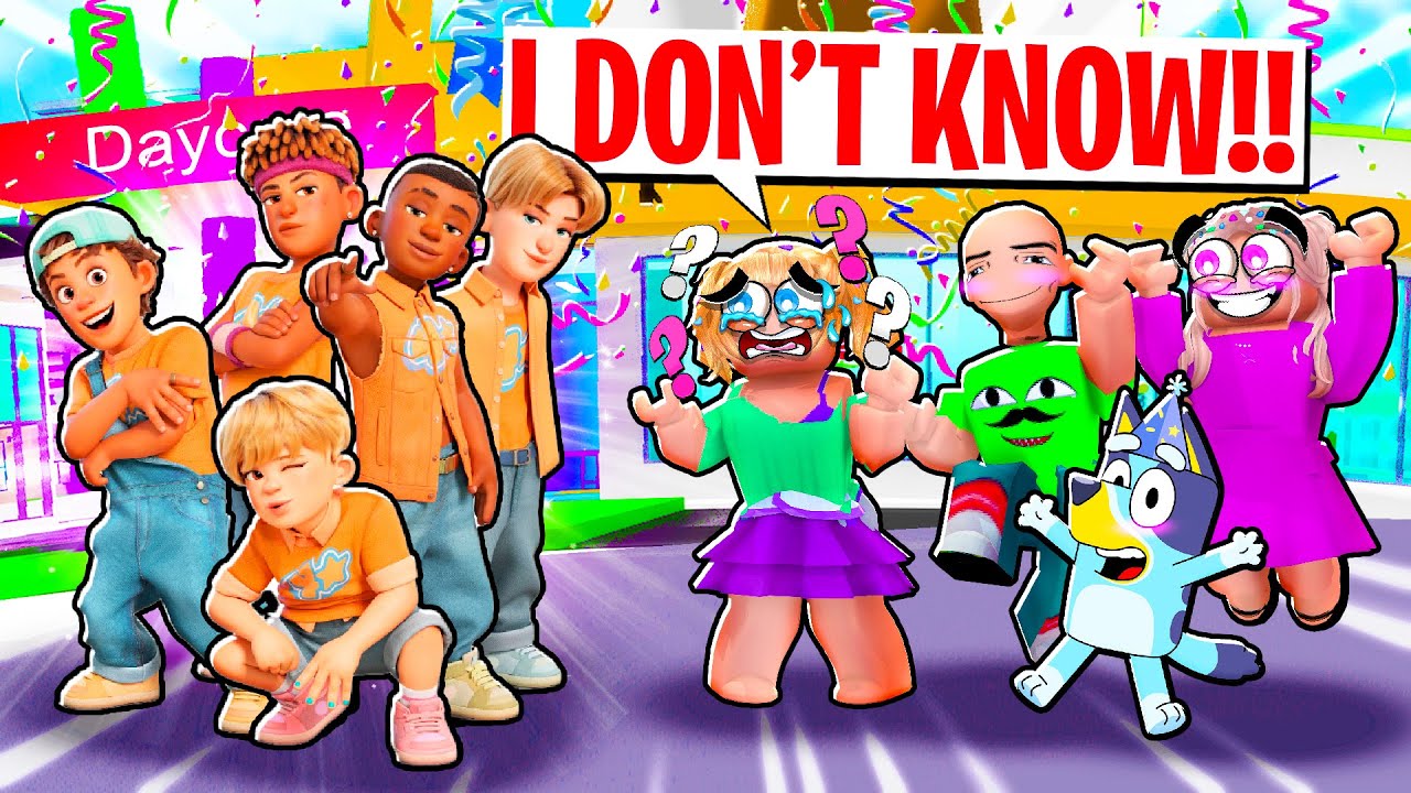 DAYCARE BOYBAND COMES TO BROOKHAVEN! Roblox | Brookhaven 🏡RP