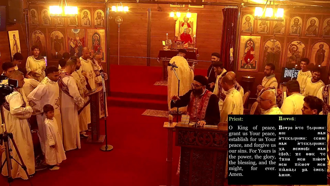 Vespers  - The Reception of Father Moses -  03/14/26