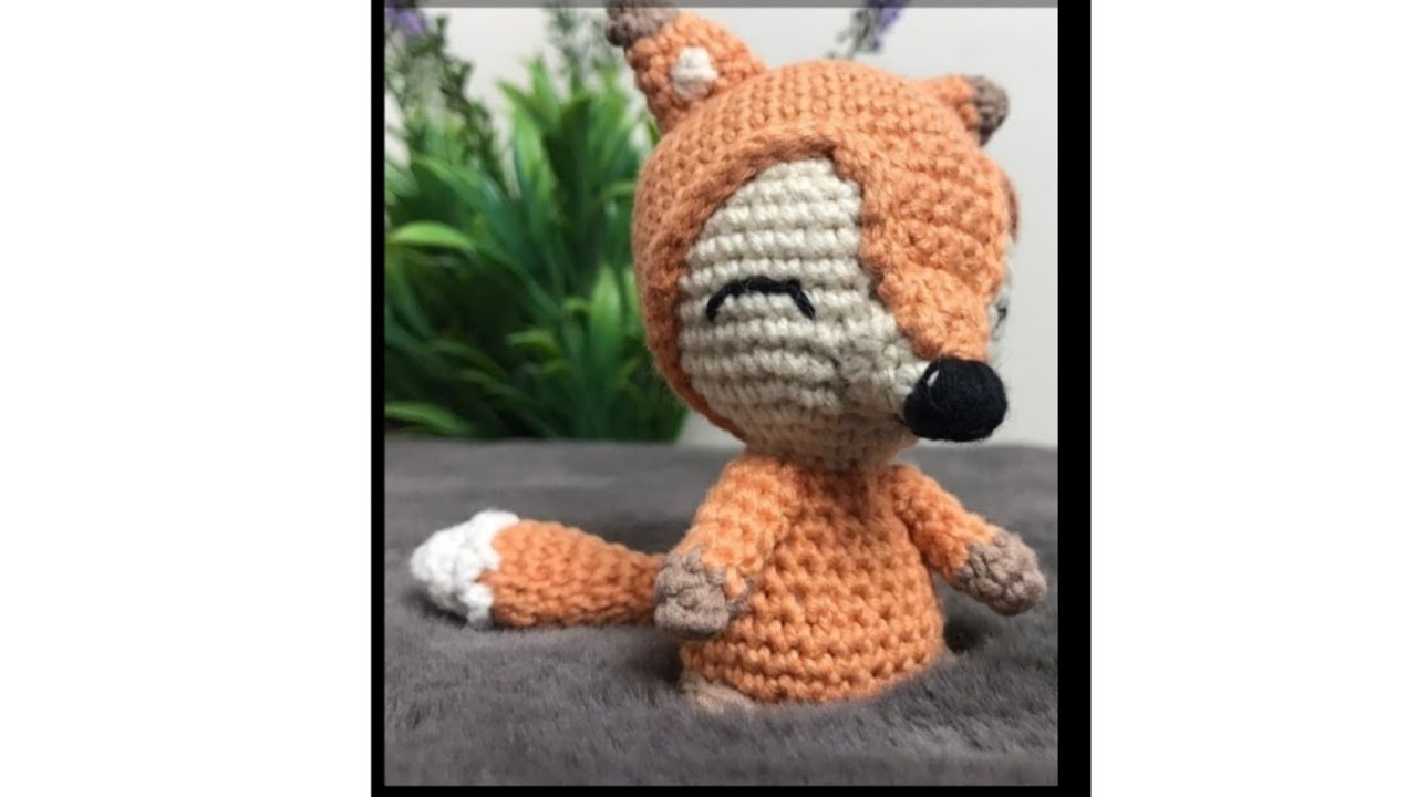 amigurumi tilki yapımı