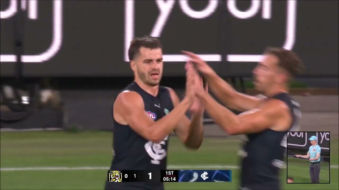 Brodie Kemp - AFL 2025 Round 1 Highlights - Carlton @ Richmond