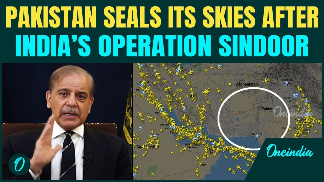 Pakistan Closes Airspace After India&rsquo;s &lsquo;Operation Sindoor&rsquo; Hits Terror Camps in PoK, Pakistan