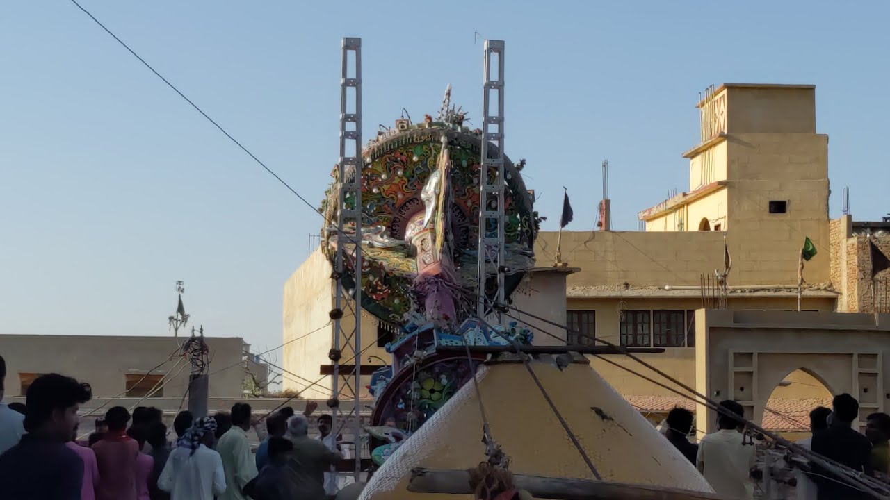 19 April 2024 - Alam Pak Nehar - Imam Bargha Hussainiya Sajjadiya Matiar - Syed Shuja Muhammad Shah