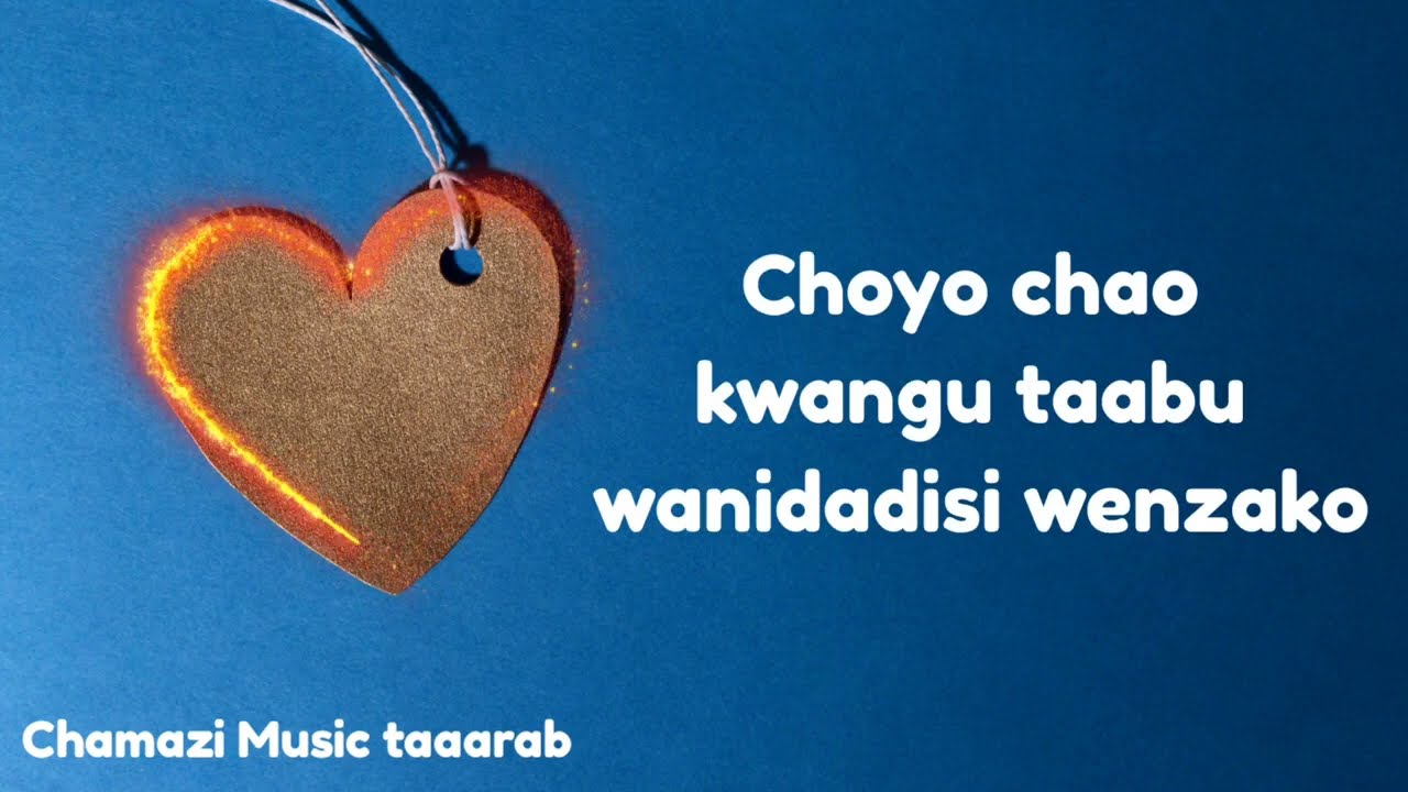 Mwanahacha Hassan - Naomba Kibali Chako  (Video lyrics) Taarab