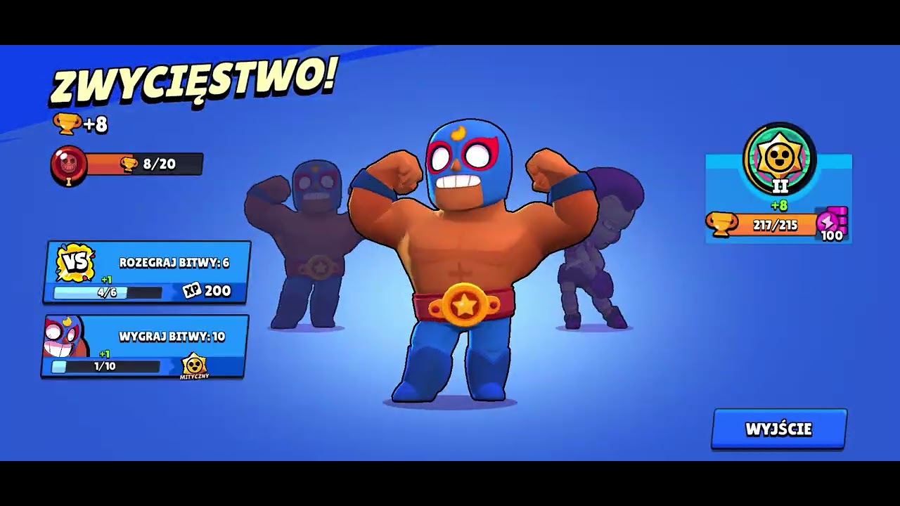 Mam 10 level Edgara nie wierzyłem że jest taki dobry (Brawl stars)