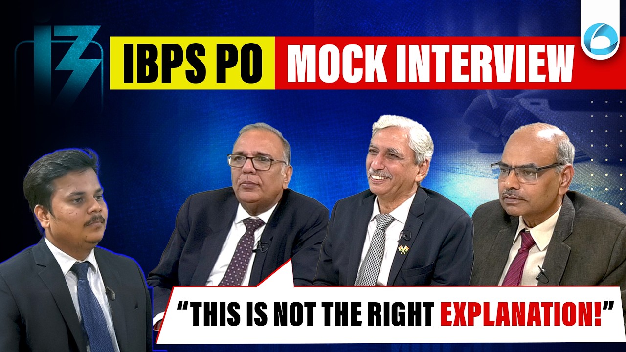 IBPS PO Mock Interview 2025-26 | Real Questions, Model Answers & Expert Panel Feedback | Oliveboard