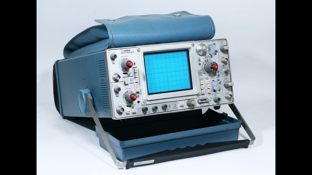 This oscilloscope made history! Used to design both Pong and the Apple II.