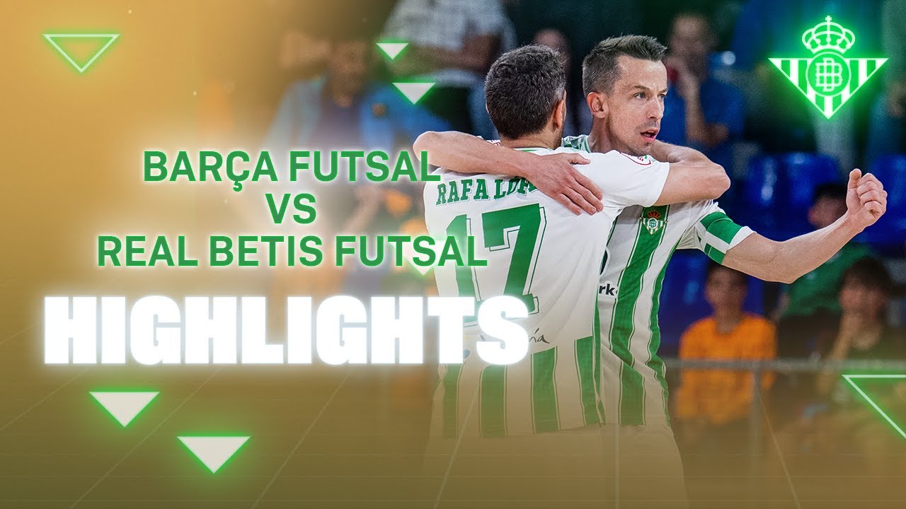 ¡Triunfo histórico en el Palau Blaugrana ante el Barça! (2-4) 💪🏼💚 | Real Betis FUTSAL