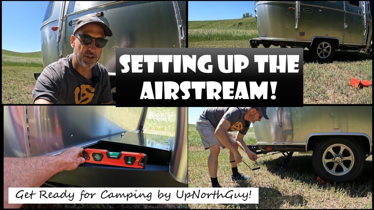 Airstream Caravel 16 - Setting It Up for Camping!!