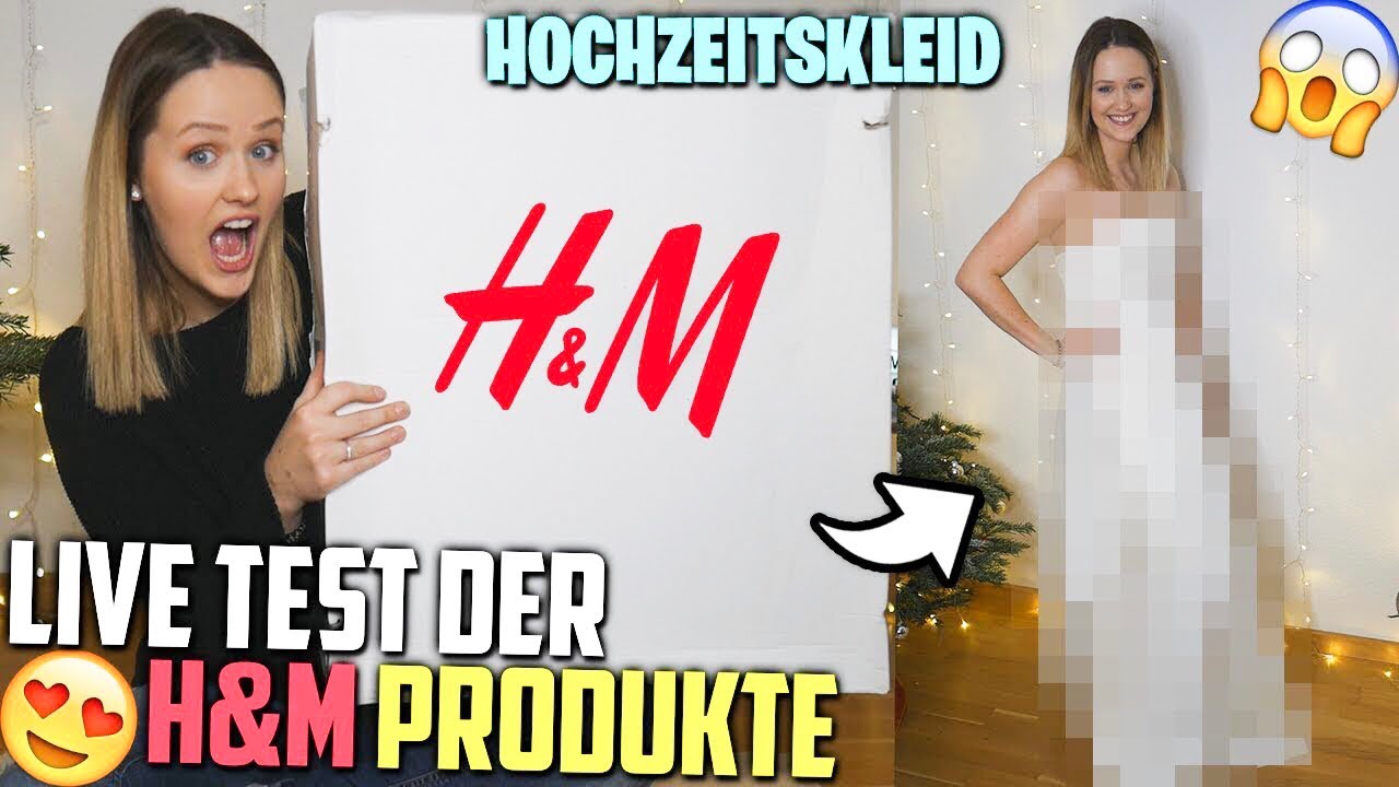 Das HOCHZEITSKLEID ist da😱😍 | Live Test der H&M Produkte (Blind Bestellen) | Mone