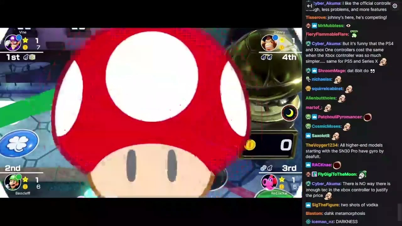 [Vinesauce] Vinny & Friends - Mario Party Superstars #4 [WITH CHAT]