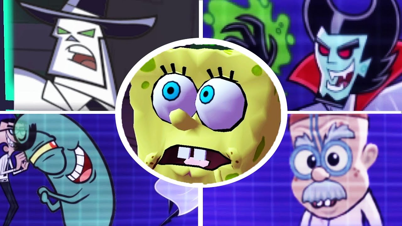 Nicktoons Unite Full Gameplay Walkthrough (Longplay)