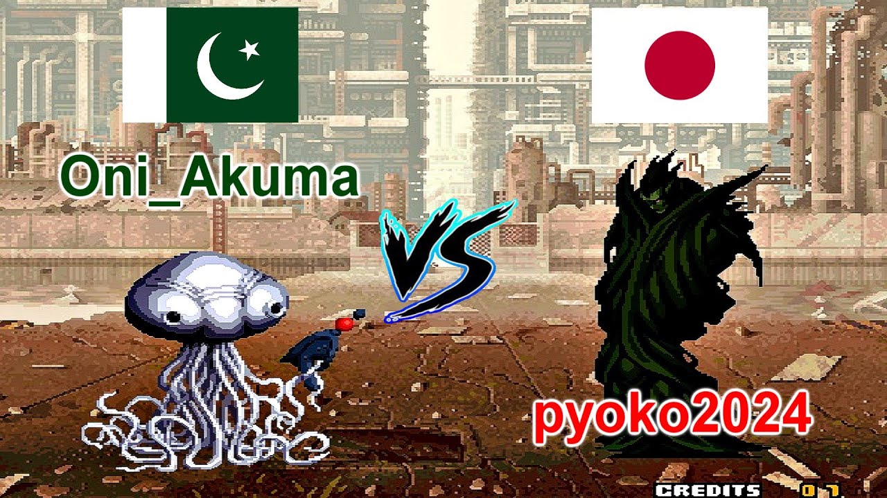 SNK vs. Capcom - SVC Chaos Super Plus - Oni_Akuma vs pyoko2024