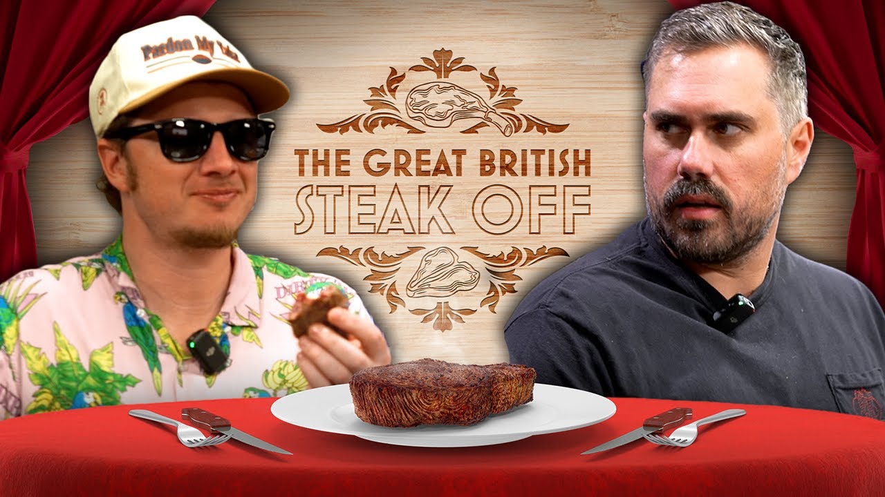 Big Cat vs PFT Commenter: Who Can Cook a Better Steak? - The Great British Steak Off Ep. 3