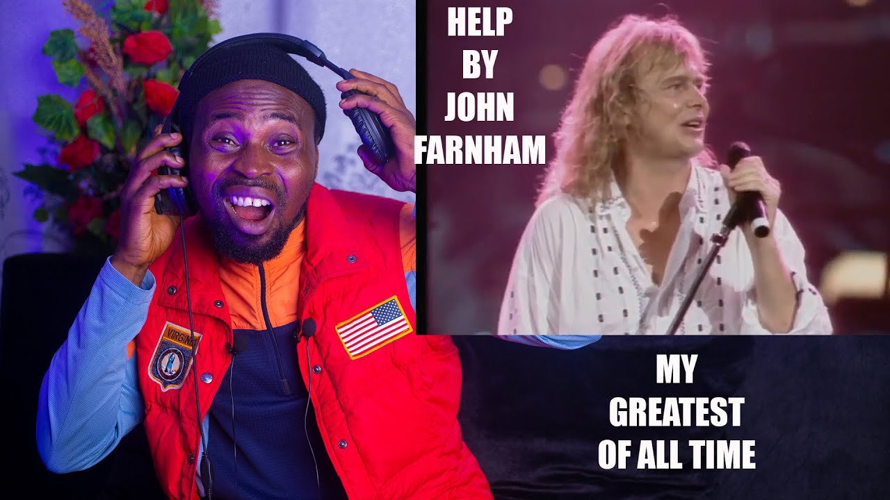 WHERE IS HE FROM?...... John Farnham - Help (LIVE with the Melbourne Symphony Orchestra) REACTION