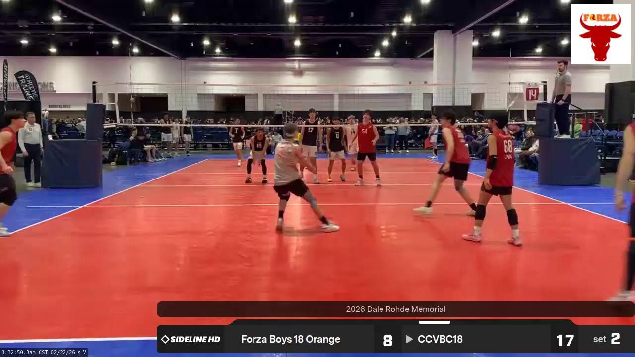 Forza Boys 18 Orange @ CCVBC18 (2026.02.22)