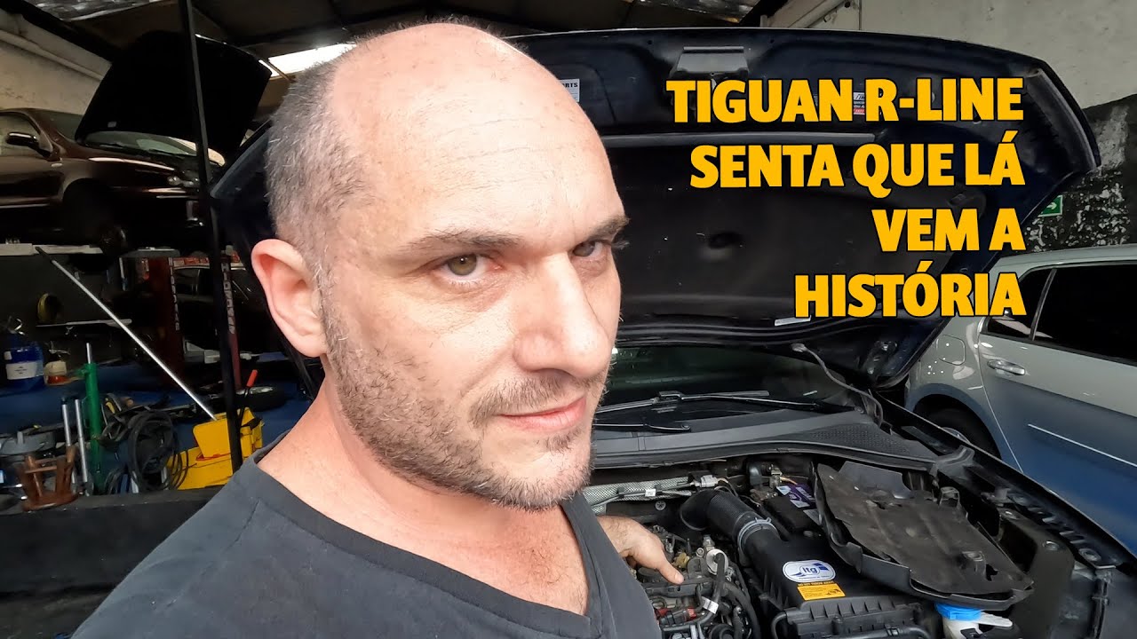 TIGUAN R-LINE SENTA QUE LÁ VEM A HISTÓRIA.