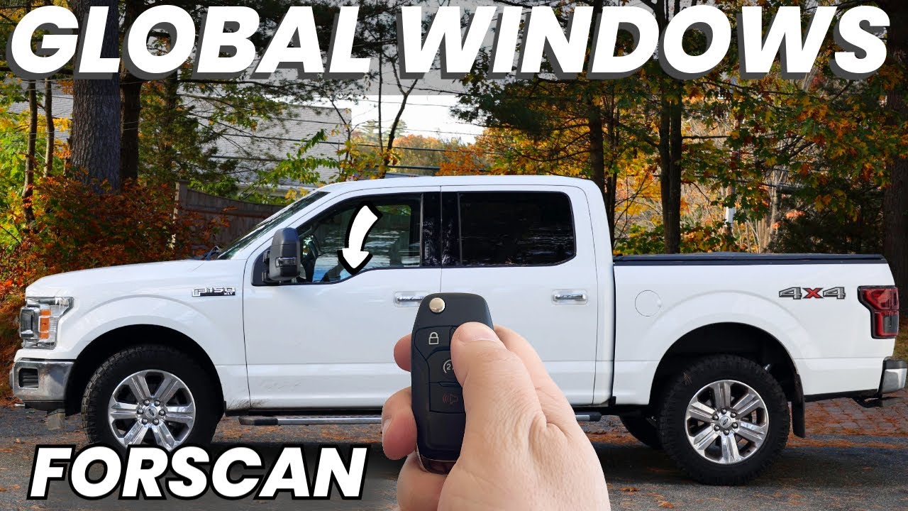 Enabling Global Windows on F150 | 2015 - 2020