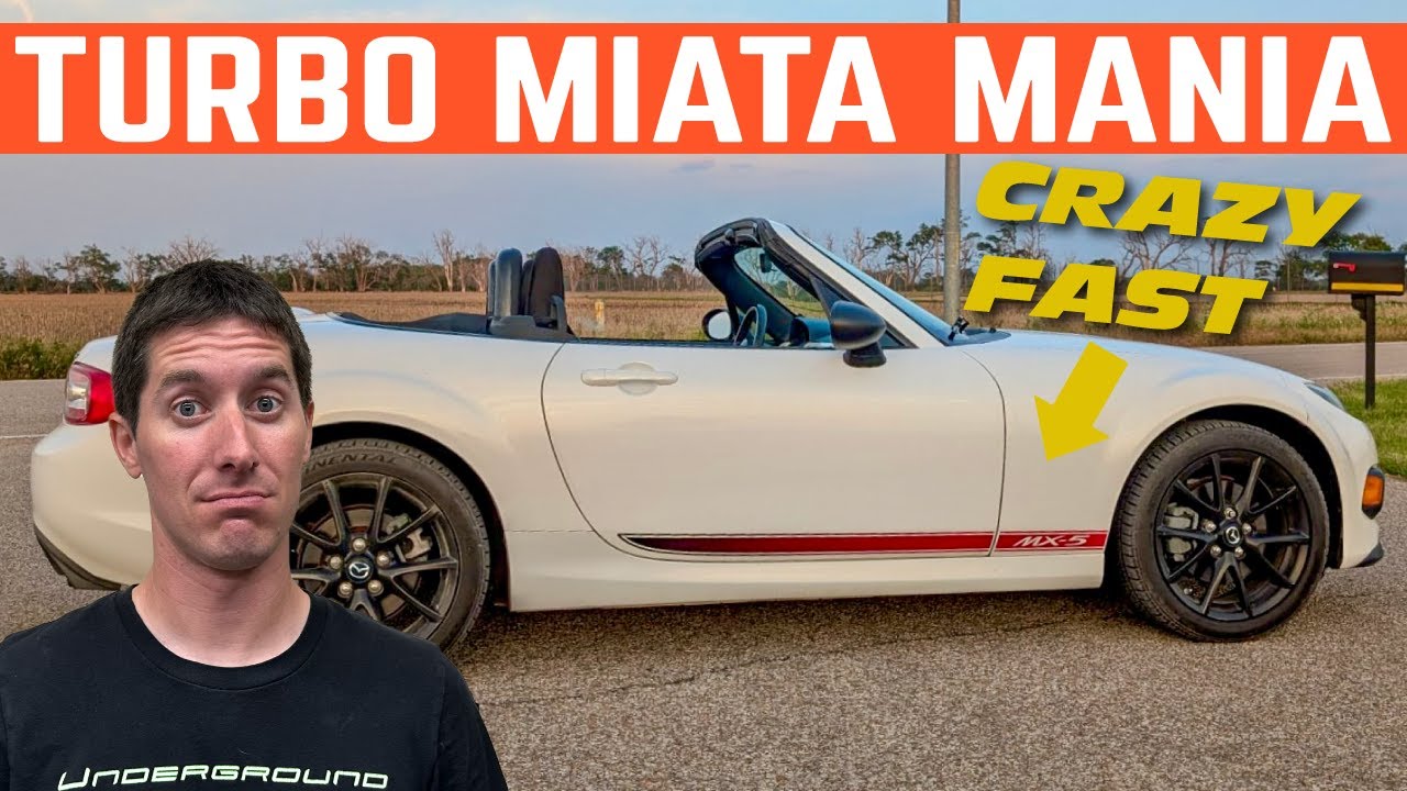 Turbo Miata MANIA It's FASTER Than We EVER Expected