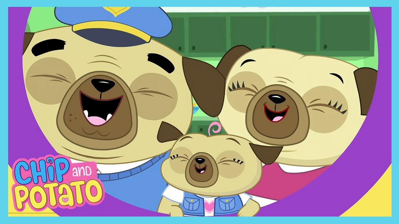 Chip and Potato - Lost Pug & RV Wash! Kids Fun | WildBrain Toon Town