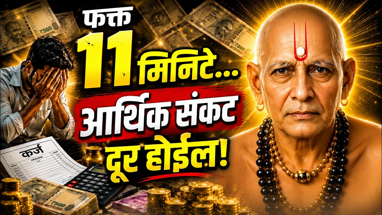 आज 11 मिनिटे ऐक आर्थिक संकट नष्ट  होईल | Sc marathi