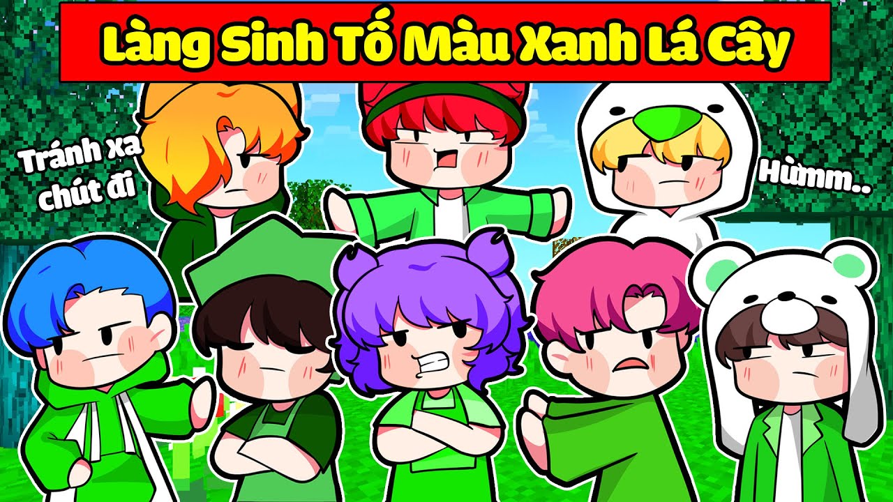 NABEE TRẢ TH&Ugrave; SẦU RI&Ecirc;NG TROLL BIẾN L&Agrave;NG SINH TỐ TH&Agrave;NH M&Agrave;U XANH L&Aacute; V&Agrave; C&Aacute;I KẾT TRONG MINECRAFT 🤣💚
