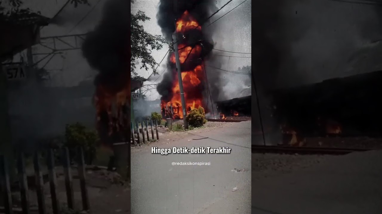 Tragedi Bintaro 2 KRL Vs Truk BBM