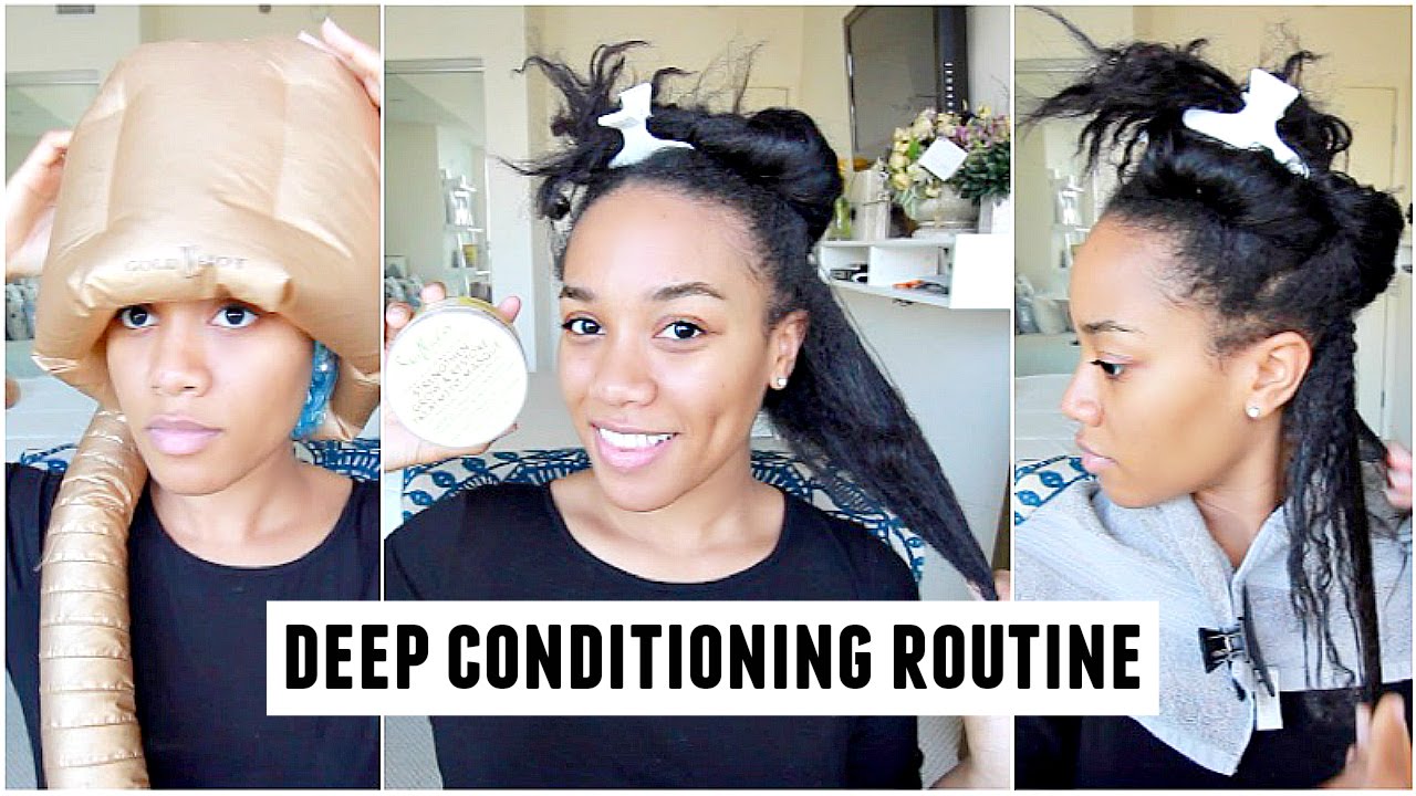 Deep Conditioning Routine | Low Porosity Hair