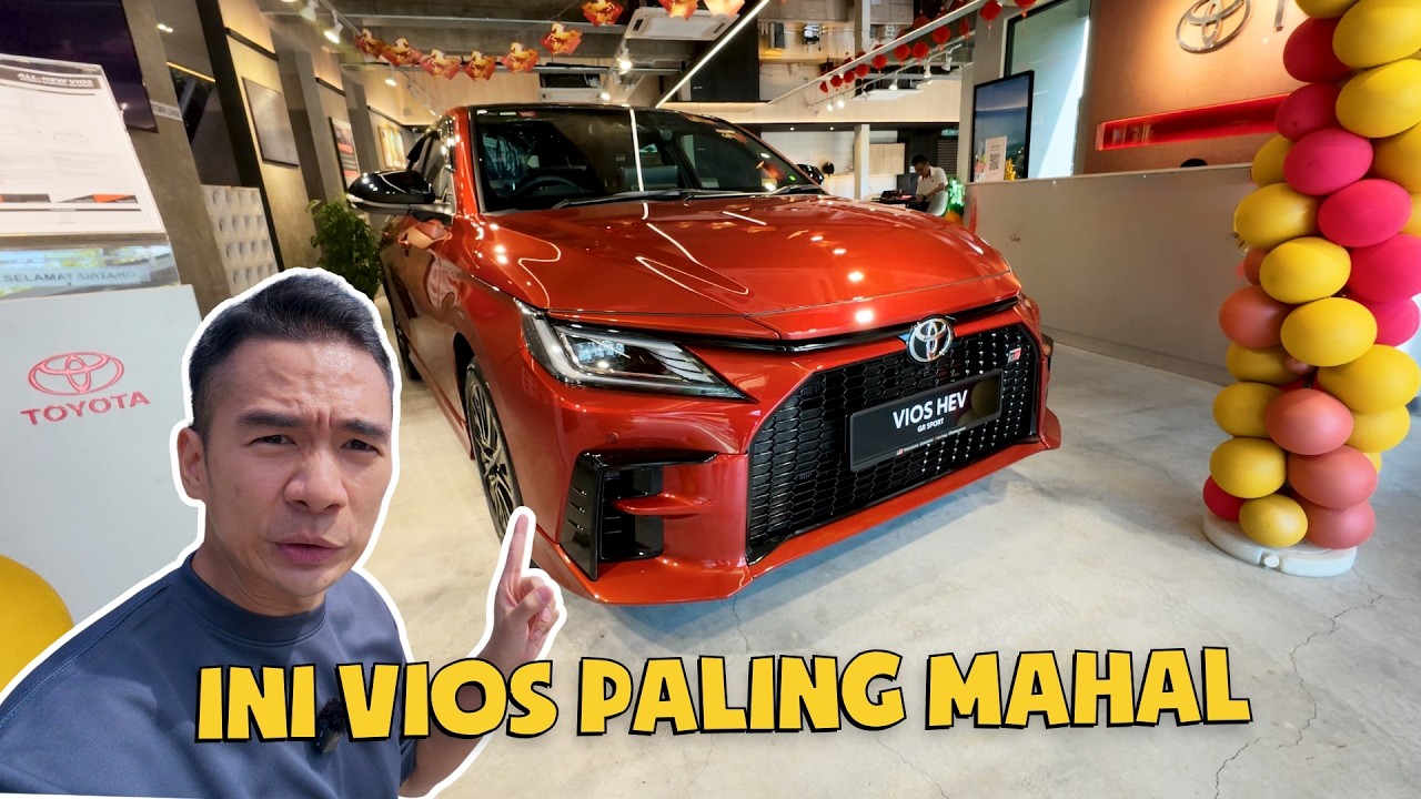 VIOS INI TERPALING FULL SPEK JUGA TERPALING MAHAL... | Jom raba Toyota Vios HEV GRS 2026