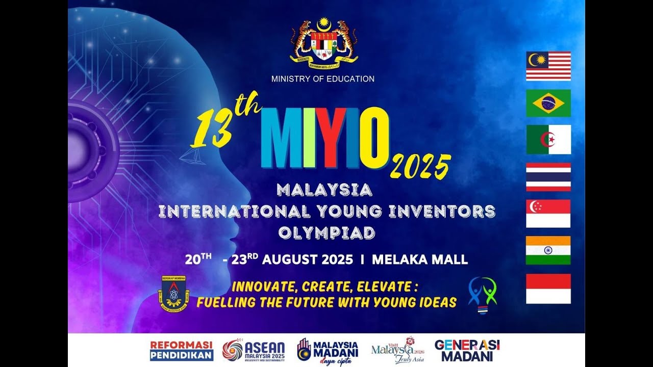 Closing Ceremony of the 13th Malaysia International Young Inventors Olympiad (MIYIO) 2025