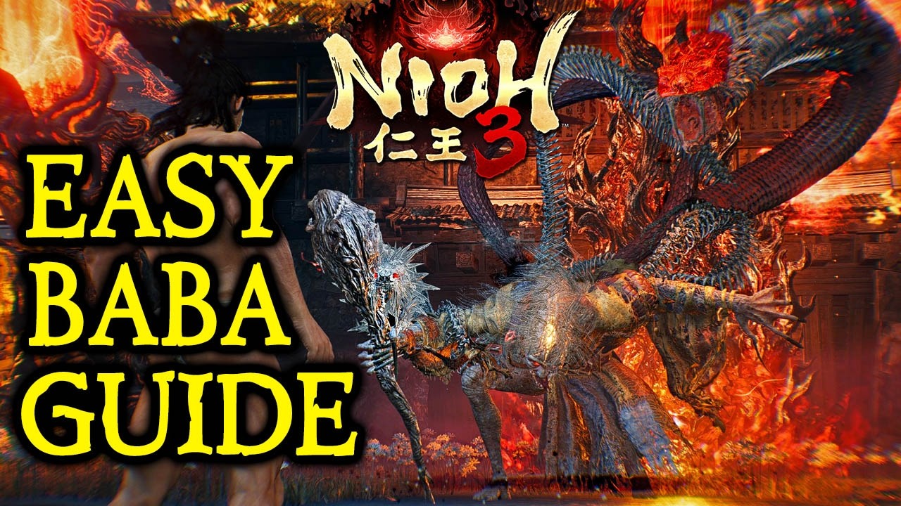 NIOH 3 BOSS GUIDES - Easy Jakotsu-Baba Kill!