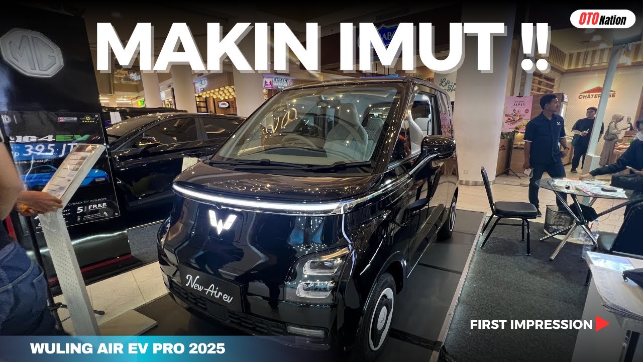 Wuling Air EV Pro 2025|| Tampilan Makin Imut, Bisa Tembus 300 KM‼️